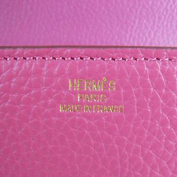 Hermes Constance H107 Cross Body Bag Pink