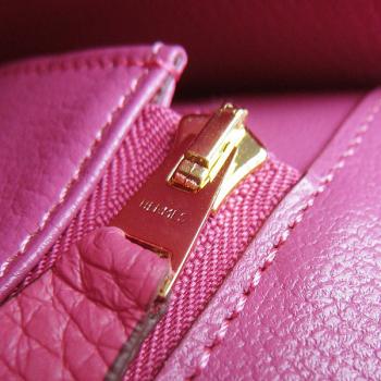 Hermes Constance H107 Cross Body Bag Pink