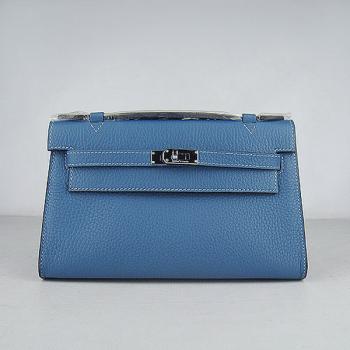 Cheap Hermes Clutches H008 Ladies Blue Bag