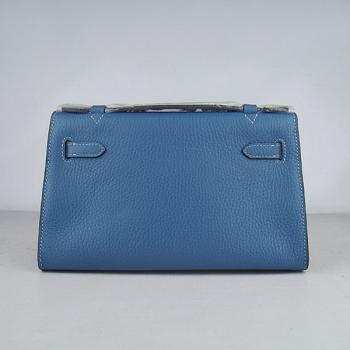 Cheap Hermes Clutches H008 Ladies Blue Bag