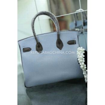 Hermes Birkin Genuine Leather Handbag Replica