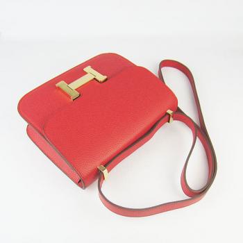 Hermes Constance H107 Cow Leather Red Bag