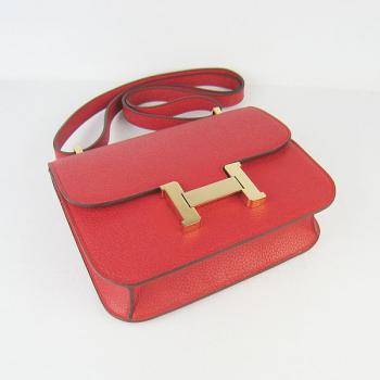 Hermes Constance H107 Cow Leather Red Bag