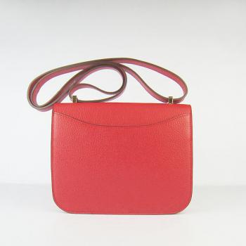 Hermes Constance H107 Cow Leather Red Bag