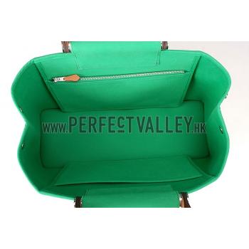 Hermes Herbag Tote Green