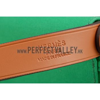 Hermes Herbag Tote Green