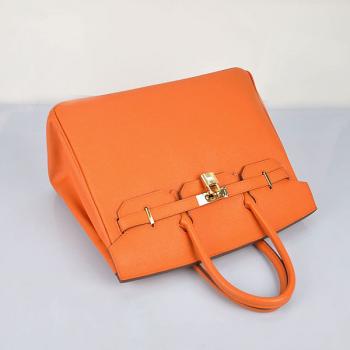 Hermes Original leather 6089 Handbag Cow Leather