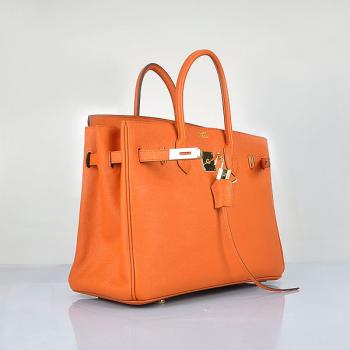 Hermes Original leather 6089 Handbag Cow Leather