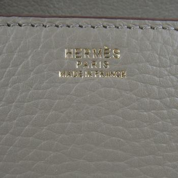 Hermes Constance H107 Ladies Cow Leather Grey Handbag