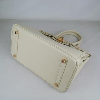 Hermes Birkin 6088 Ladies Cow Leather Beige Handbag