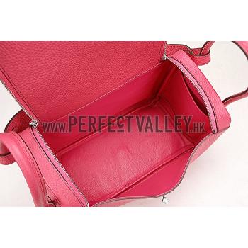 Hermes Lindy 30 Fuchsia Bag 607474