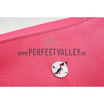 Hermes Lindy 30 Fuchsia Bag 607474