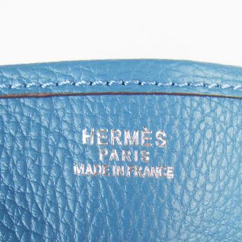 Hermes Evelyne 6309 Ladies Cow Leather Blue