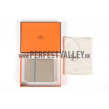 Hermes Fleming Small Wallet Grey 18926957