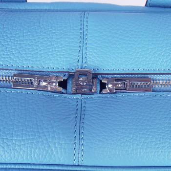 Hermes Bowling H2802 Ladies Cross Body Bag Blue