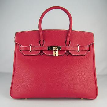 Hermes Birkin 6089 Ladies Cow Leather Handbag