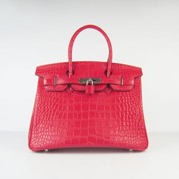 Hermes Birkin 6088 Handbag Red