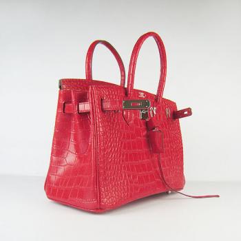 Hermes Birkin 6088 Handbag Red