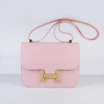 Hermes Constance H1070 Cow Leather Pink