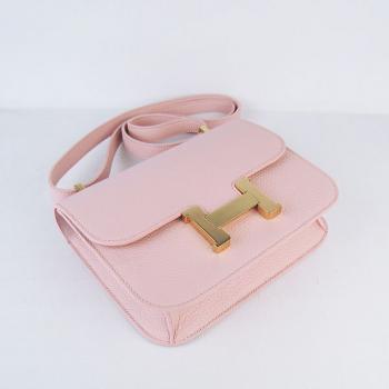 Hermes Constance H1070 Cow Leather Pink