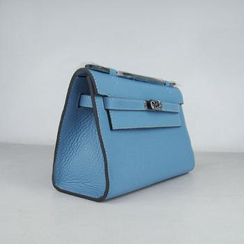 Hermes Clutches H008 Ladies Briefcase Blue Bag