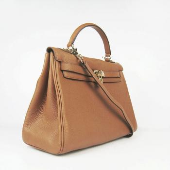 Hermes Kelly 6108 Ladies 2way Coffee Handbag