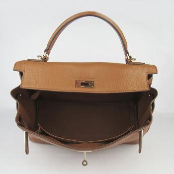 Hermes Kelly 6108 Ladies 2way Coffee Handbag