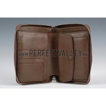 Replica Hermes Azap Small Wallet Brown Leather 18926954