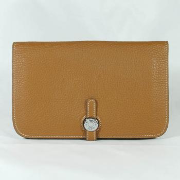 Hermes Wallet H001 Unisex Wallet Coffee