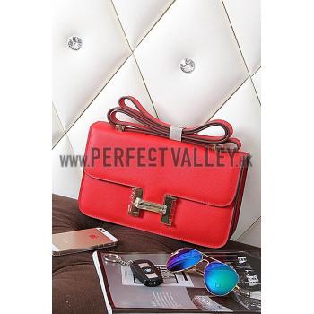 Hermes Constance Elan Red Vermillion 608127