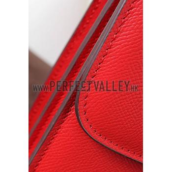 Hermes Constance Elan Red Vermillion 608127