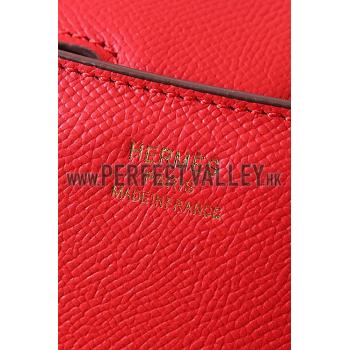 Hermes Constance Elan Red Vermillion 608127