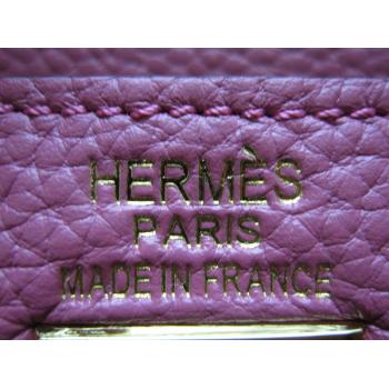 Hermes Kelly H1032 Ladies Cow Leather Pink Replica