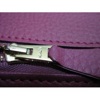 Hermes Kelly H1032 Ladies Cow Leather Pink Replica