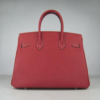 Cheap Hermes Birkin 6089 Handbag Red Replica