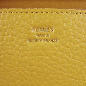 Hermes Constance H107 Ladies Cross Body Bag Yellow