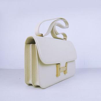 Hermes Constance H020 Ladies Cross Body Bag Beige