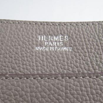 Hermes Steve H2812 Ladies Lambskin Khaki Handbag Replica