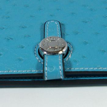 Hermes Wallet H001 Wallet Ostrich Skin