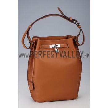 Hermes So Kelly Tote Brown