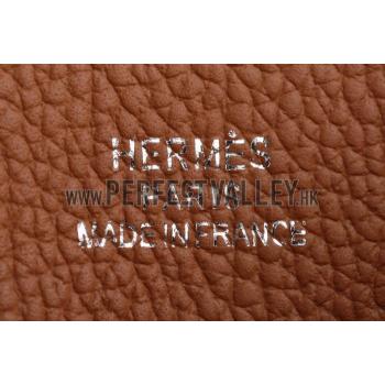 Hermes So Kelly Tote Brown