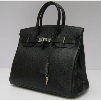 Hermes Birkin 62641 Ladies Handbag Cow Leather