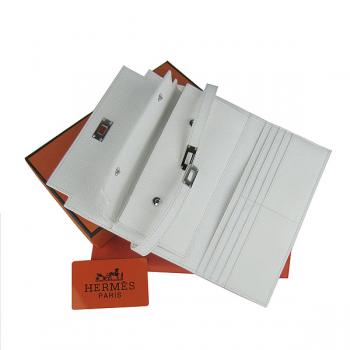 Hermes Clutches H009 Ladies Cow Leather White