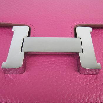 Hermes Constance H020 Ladies Cross Body Bag Pink HM04340