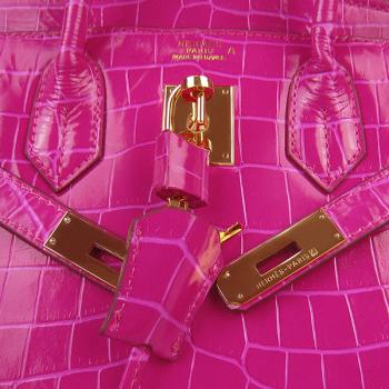 Hermes Birkin 6088 Handbag Pink Replica