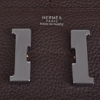 Hermes Wallet H6023 Ladies Wallet Coffee Replica