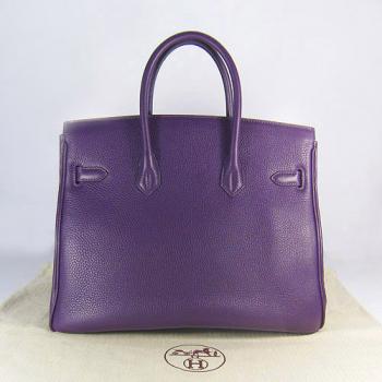 Hermes Birkin 6089 Ladies Handbag Purple