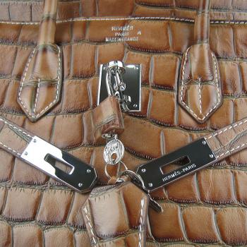 Hermes Birkin 6089 Ladies Handbag Coffee