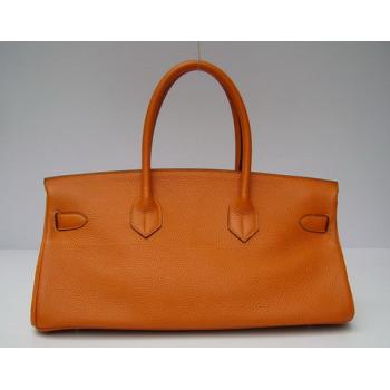 Hermes Birkin 62642 Ladies Handbag Orange Replica