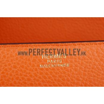 Hermes Constance Orange with Golden Buckle